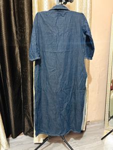 Stylish Blue Denim Dress