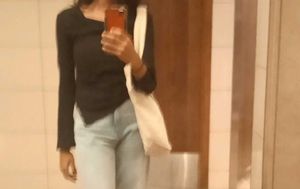 Chic Black Full Sleeve Top