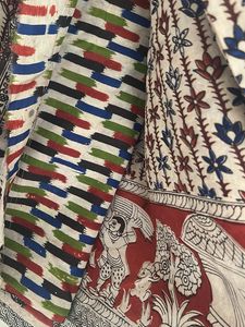 Unique Kalamkari Printed Saree