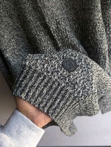 Men's Grey Knit Sweater