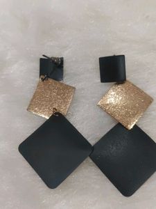 Geometric Drop Earrings