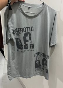 Oversized Graphic Print T-Shirt