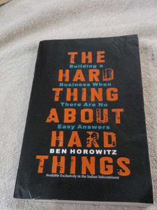 The Hard Thing About Har