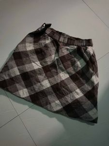 Plaid Mini Skirt