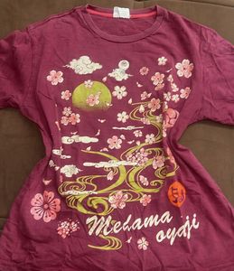 🇯🇵 Vintage Cherry Blossom Graphic T-Shirt