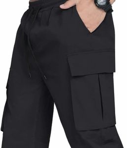Men's Black Cargo Pants