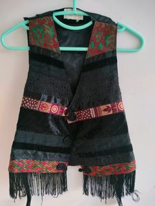 Black waistcoat