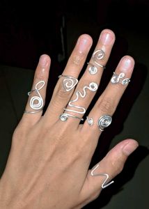 Unique Wire Wrapped Rings Set