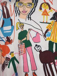 Graphic Print Cropped T-Shirt