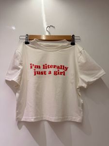 ❗️White "I'm Literally Just a Girl" T-Shirt❗️