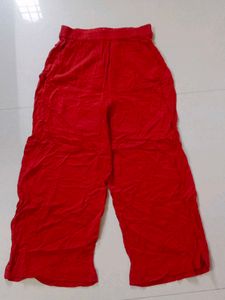 Red Floral Print Kurta set