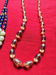 Set of 2 Pearls Beaded Necklaces✨🤍