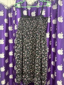 Charming Floral Print Sundress