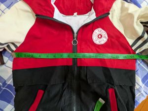Colorblock Hooded Jacket