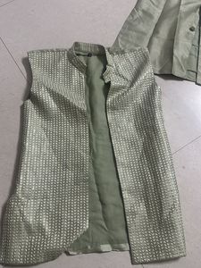 Boy’s Festive Kurta Set with Jacket