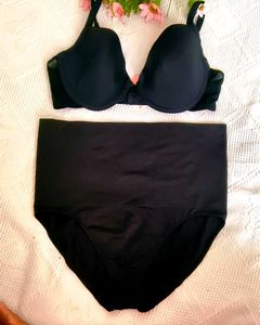 very sexy bra with tummy control high waist penty