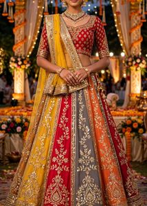 Stunning Bridal Lehenga Choli