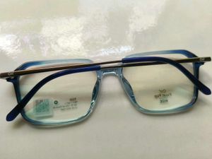 Lenskart Air POPBlue Full Rim Geometric