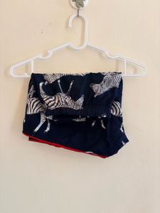 Cute Zebra Print Pajama Set