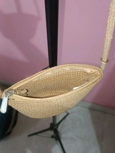 Cute Daisy Straw Crossbody Bag