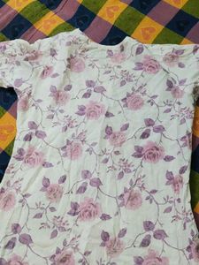 Floral Printed Tunic Top