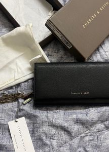 Charles & Keith Black Wallet/Sling Bag