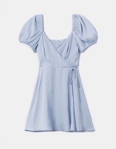 Tally Weijl Satin Wrap Dress