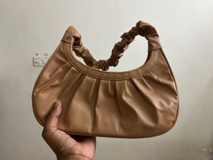 Chic Ruched Shoulder Bag