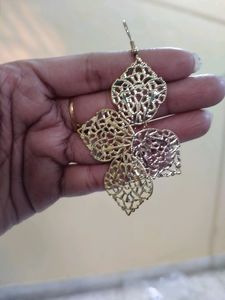 Beautiful Gold Plated Earrings Bought From Dubai