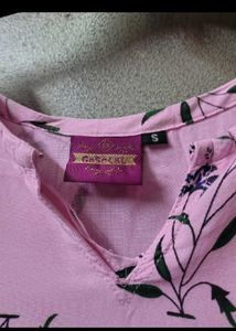 Pink Printed Kurta Set