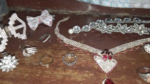 Sparkling Jewelry Set with Necklace &amp; Earrings