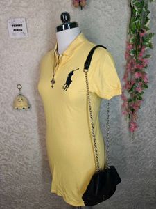 Yellow Ralph Lauren Polo Shirt Dress