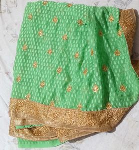 Embellished Stone Work Saree
