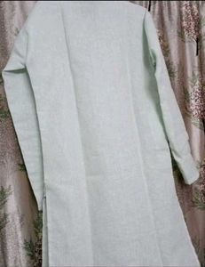 Men's Light Green Kurta Set