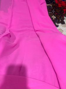 Elegant Pink Saree