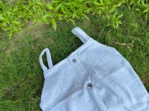 Grey Button Up Tank