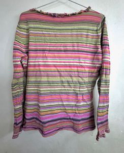 Striped Long Sleeve Top