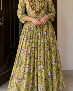 Floral Ethnic Gown