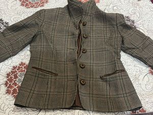 Summer Sale 🔥Vintage Plaid Blazer Jacket