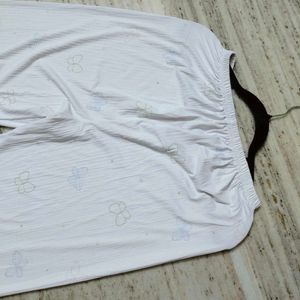 Korean Cute Butterfly Print Sleep Shirt