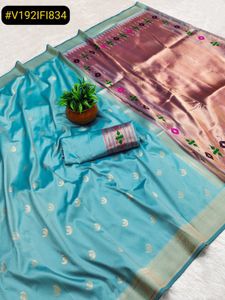 Vibrant Paithani Silk Saree