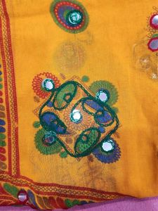 Ethnic Yellow Dupatta