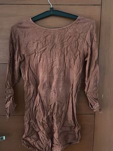 Boho Beaded Tunic Top