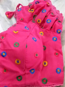 GEOEGET READY MADE BLOUSE WITH EMBROIDERY