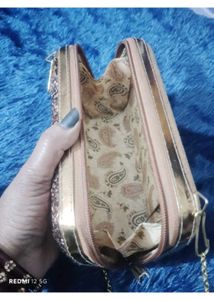 Sparkling Beaded Clutch Bag