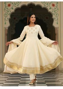 Gown With Dupatta