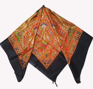 Vibrant Paisley Print Scarf