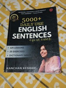 5000+ Daily Use English Sentences Book