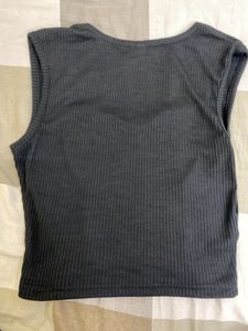 SSS Black Crop Top