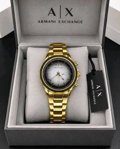 Armani Exchange Gold Watch